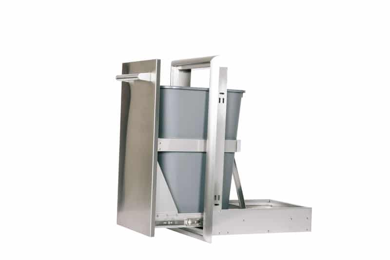 Coyote Outdoor Living 15 Inch Single Pull Out Trash And Recycle