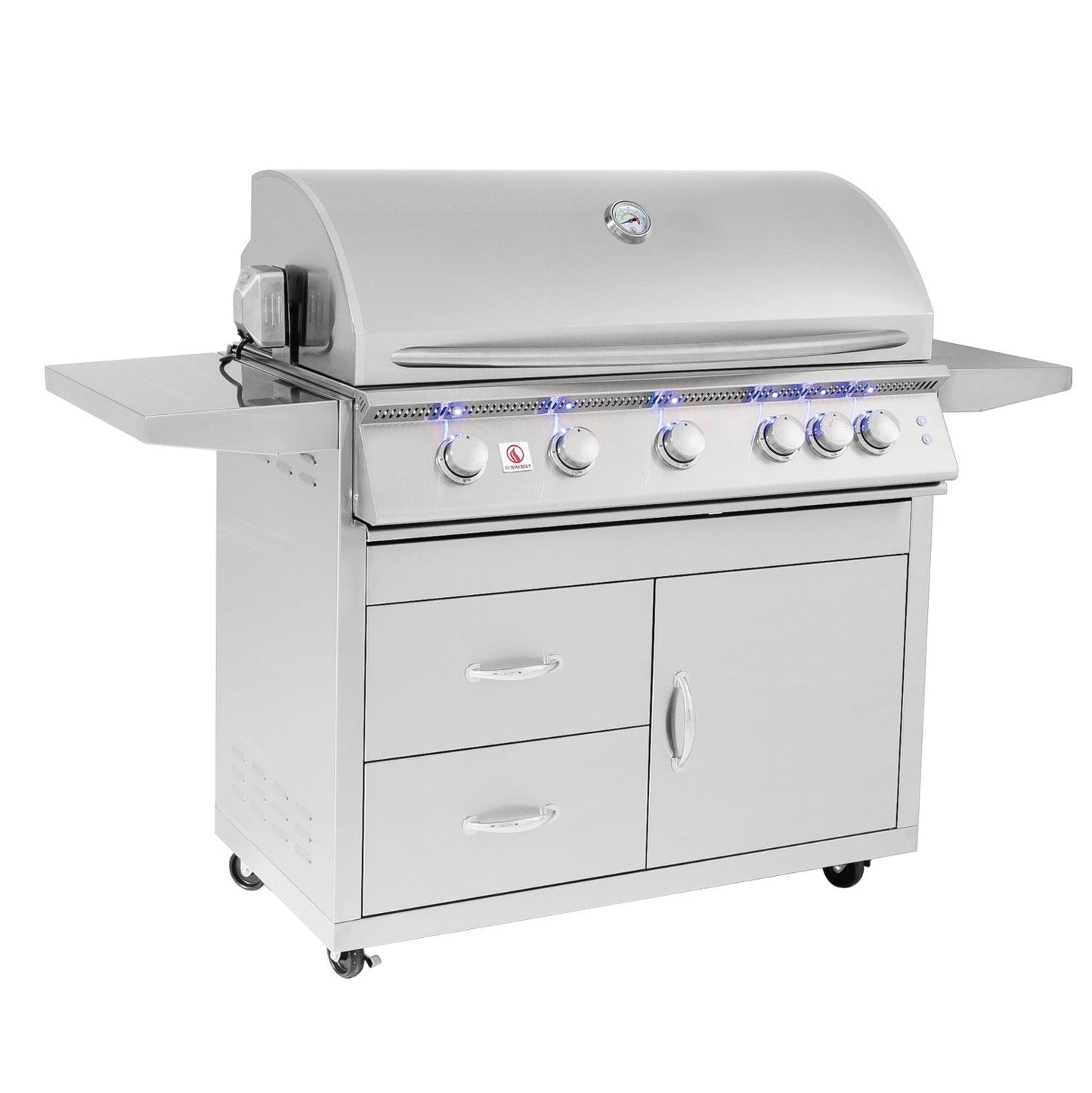 Summerset Sizzler Pro 40 Inch Freestanding Grill with Cart CART-SIZ40-DC