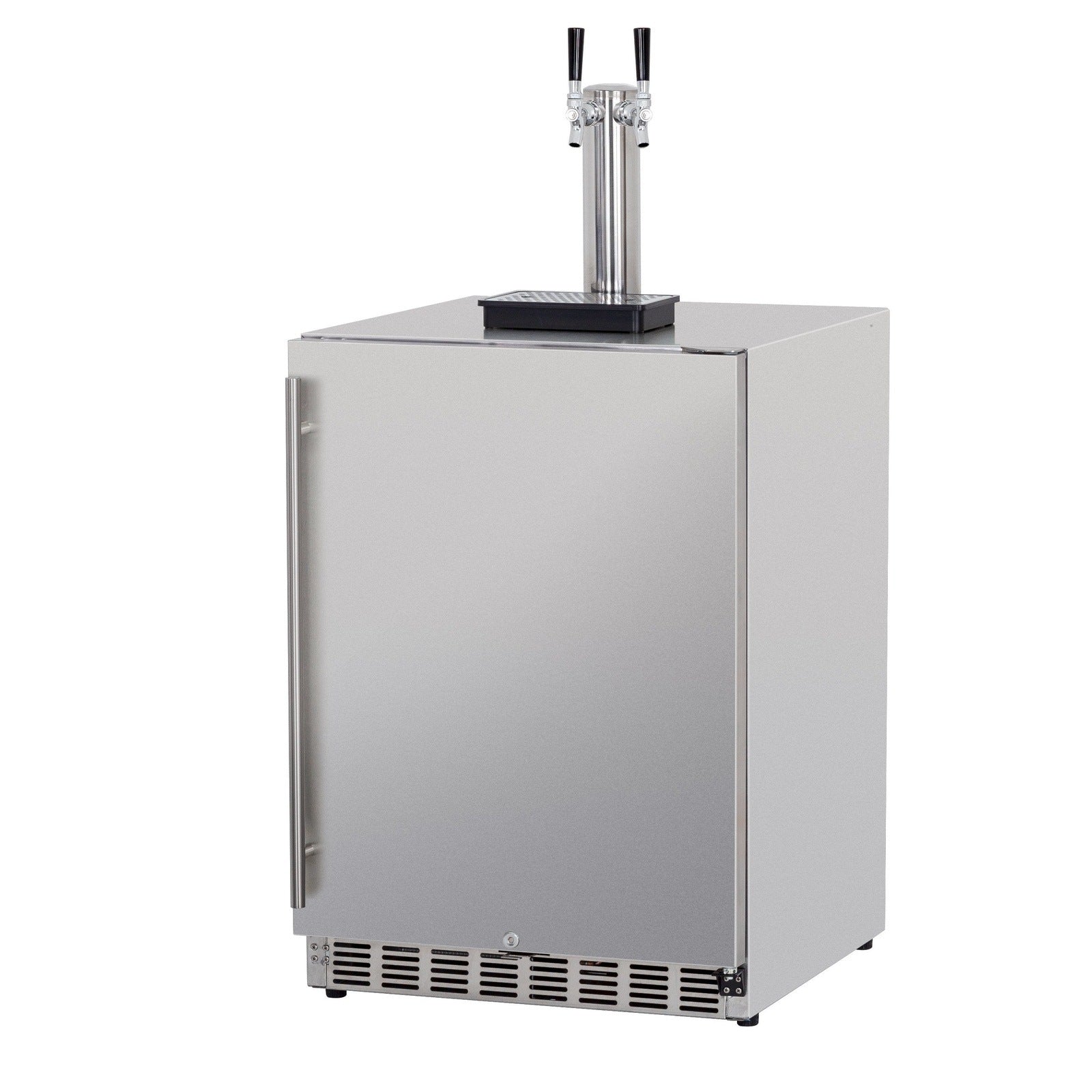 Summerset 24 Inch 6.6c Deluxe Outdoor Rated Kegerator Double Tower SSRFR-24DK2