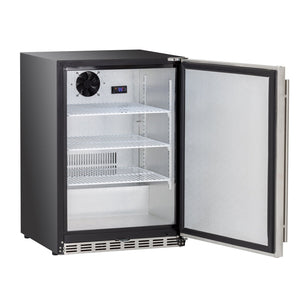 Summerset 24 Inch 5.3c Outdoor Rated Refrigerator SSRFR-24S