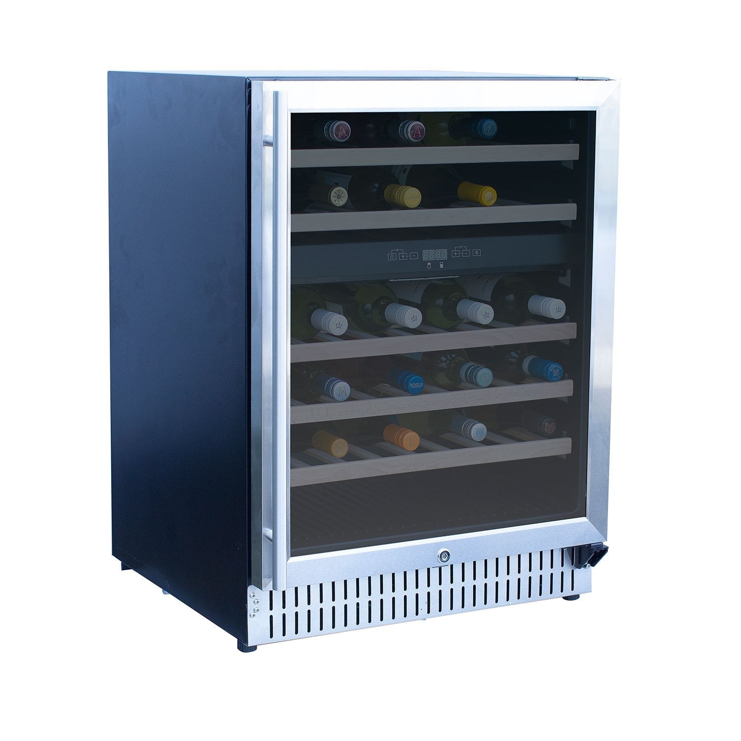 Summerset 24 Inch Outdoor Rated Dual Zone Wine Cooler SSRFR-24WD