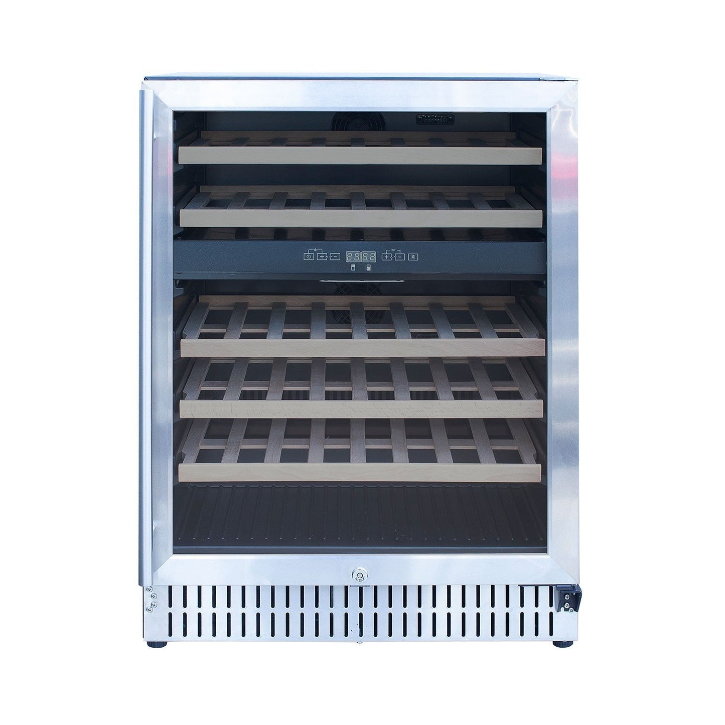 Summerset 24 Inch Outdoor Rated Dual Zone Wine Cooler SSRFR-24WD