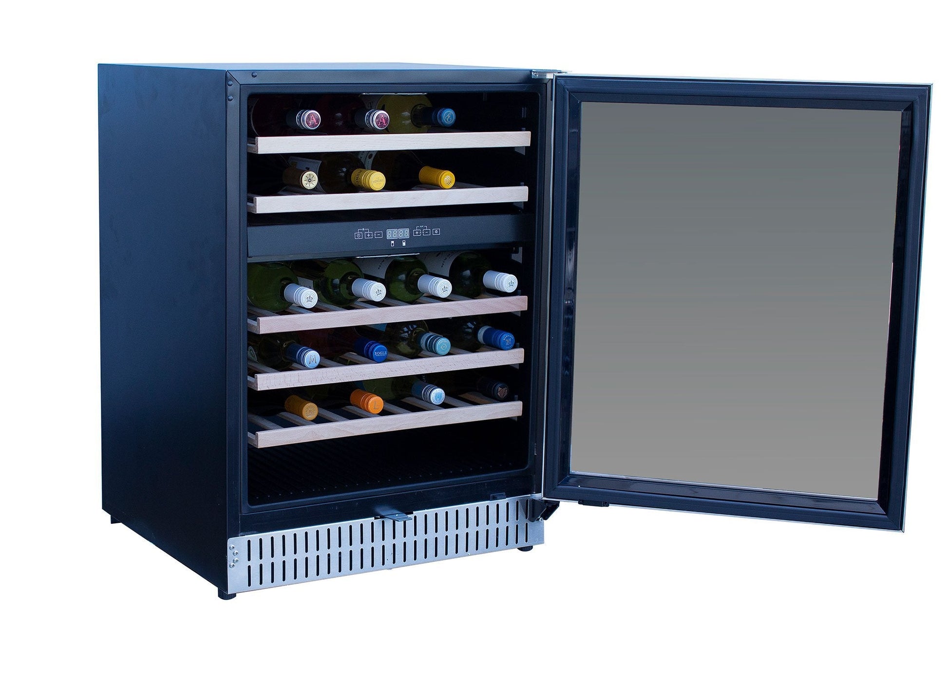 Summerset 24 Inch Outdoor Rated Dual Zone Wine Cooler SSRFR-24WD