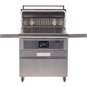 Coyote Outdoor 36 inch Freestanding Pellet Grill with Cart