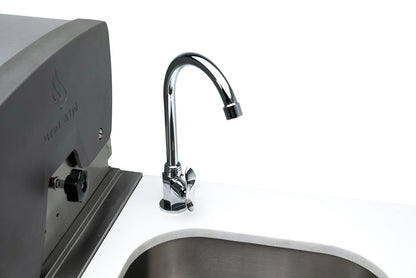 Mont Alpi 805 L-Shaped Island with Kegerator and Beverage Center