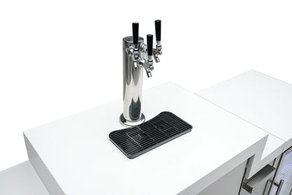 Mont Alpi 805 L-Shaped Island with Kegerator and Beverage Center