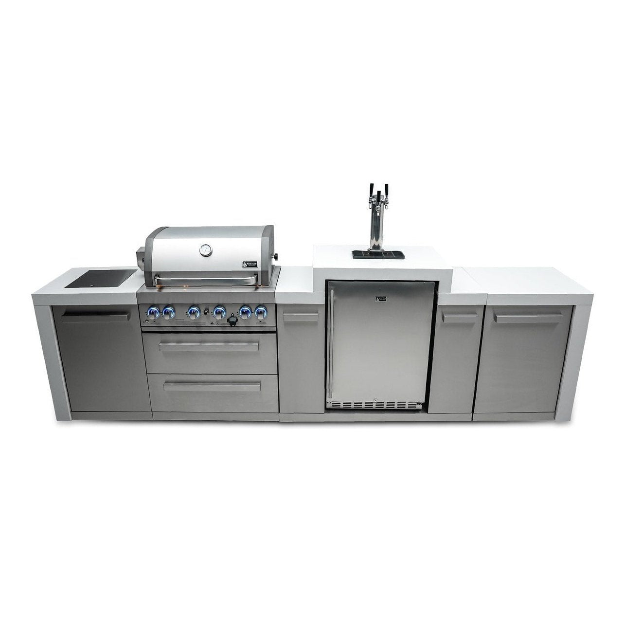 Mont Alpi 400 Deluxe Island with Kegerator