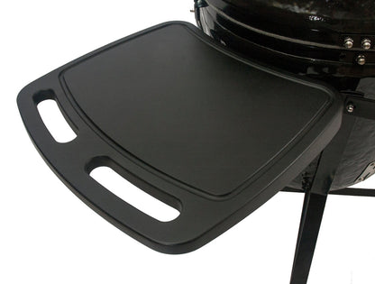 Primo Ceramic Grills Oval X-Large Charcoal All-In-One Heavy-Duty Stand, Side Shelves, Ash Tool and Grate Lifter