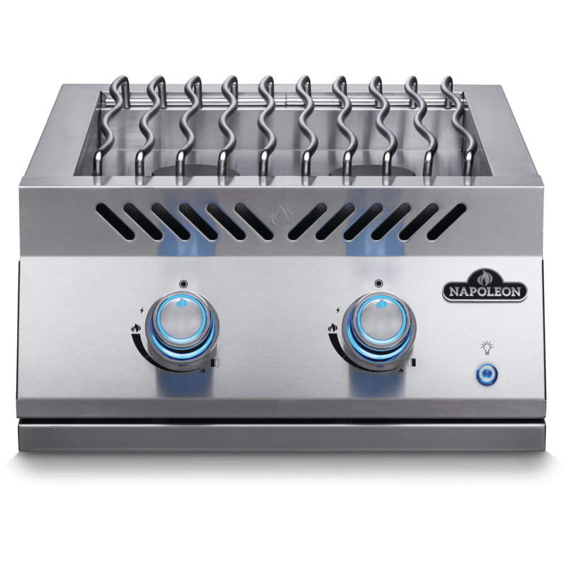 Napoleon BUILT-IN 700 SERIES DUAL RANGE TOP BURNER with Stainless Steel Cover