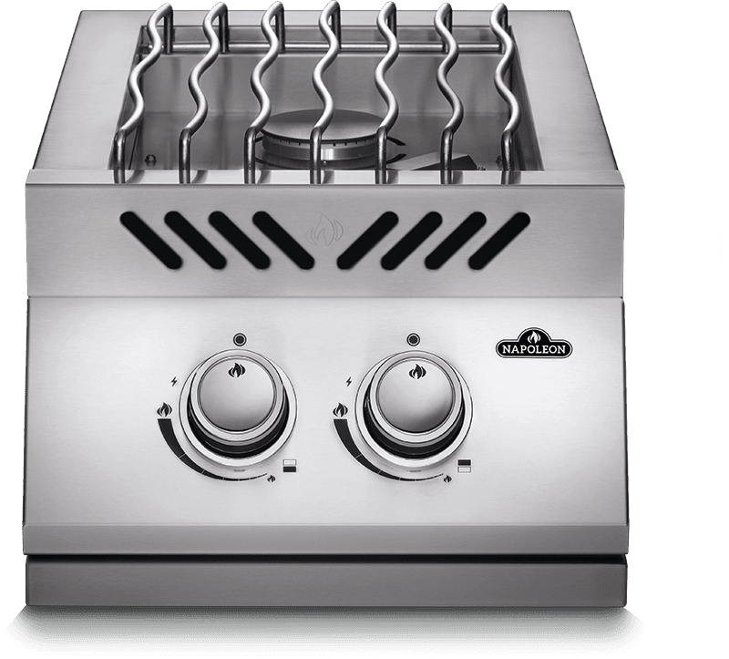 Napoleon BUILT-IN 500 SERIES INLINE DUAL RANGE TOP BURNER with Stainless Steel Cover