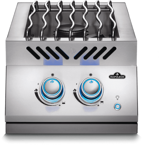 Napoleon BUILT-IN 700 SERIES INLINE DUAL RANGE TOP BURNER with Stainless Steel Cover