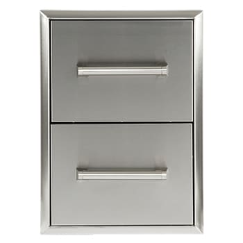 Coyote Outdoor Living Built in Two Drawer Cabinet C2DC