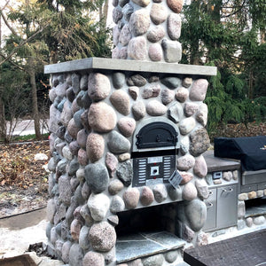 Chicago Brick Oven 750 DIY Hybrid Wood or Gas Commercial Pizza Oven Kit
