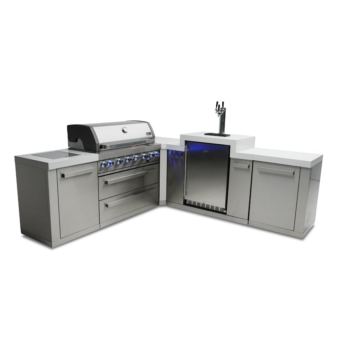 Mont Alpi 805 L-Shaped Island with Kegerator