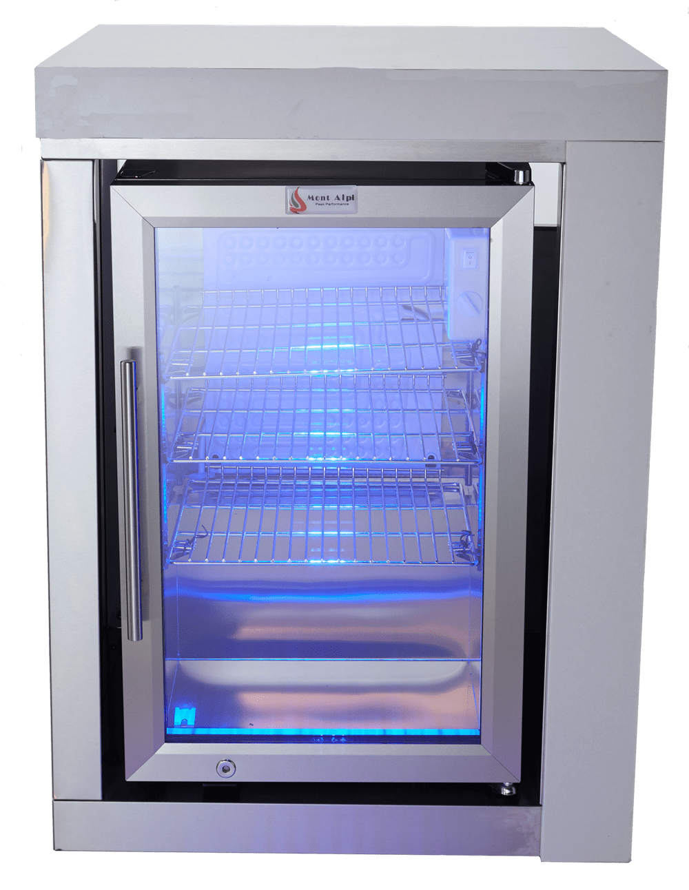 Mont Alpi Single Cabinet with Outdoor Rated Fridge - MASFM