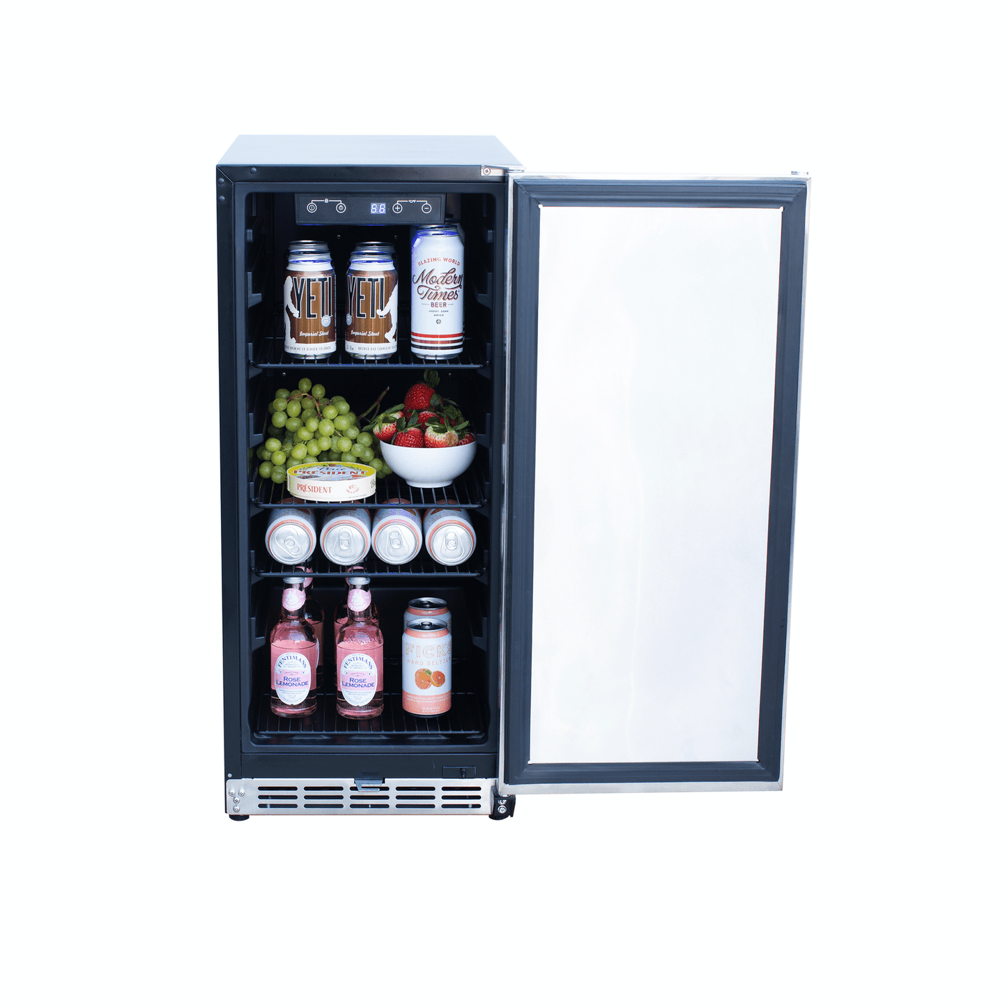 Summerset 15 Inch 3.2C Outdoor Rated Refrigerator SSRFR-15S