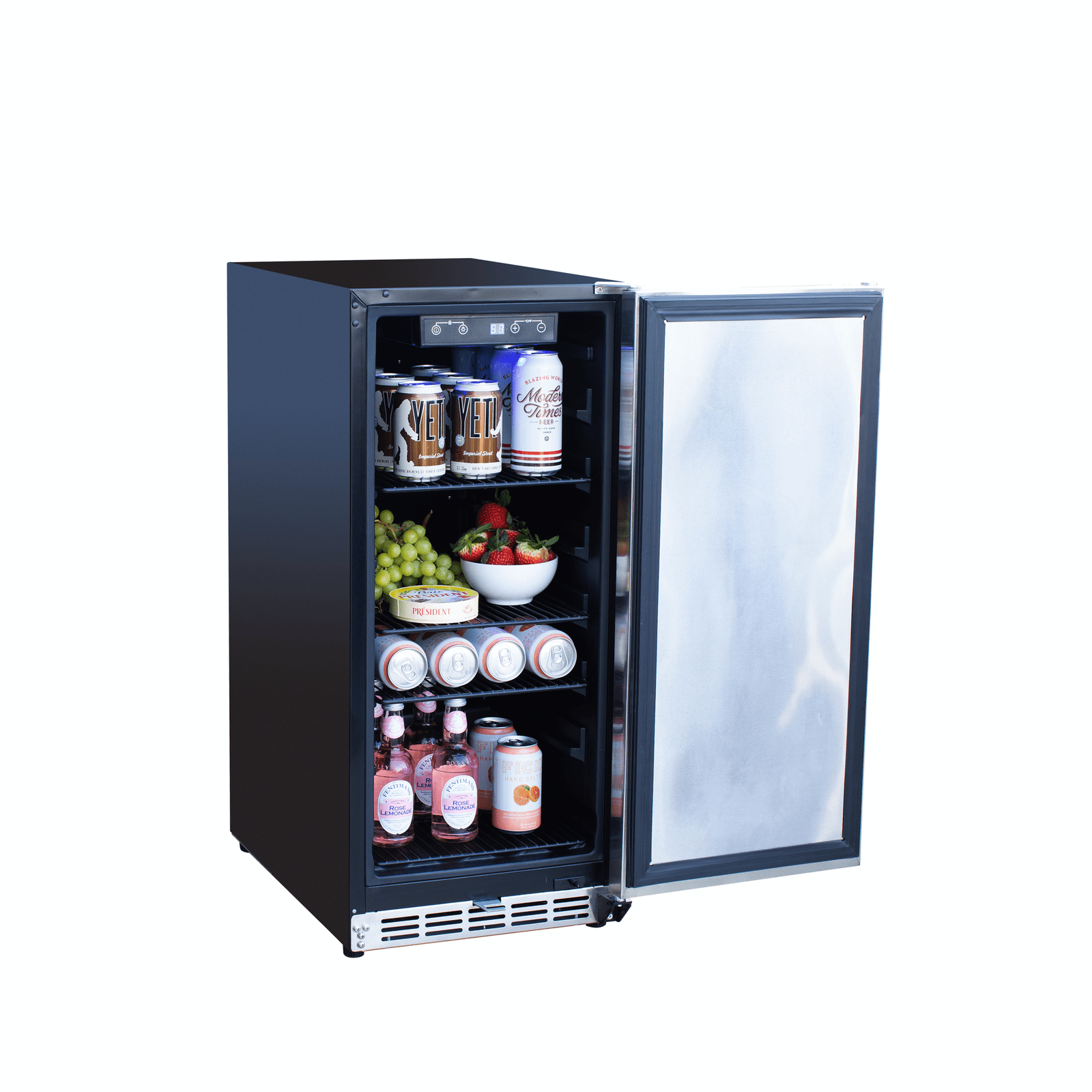 Summerset 15 Inch 3.2C Outdoor Rated Refrigerator SSRFR-15S