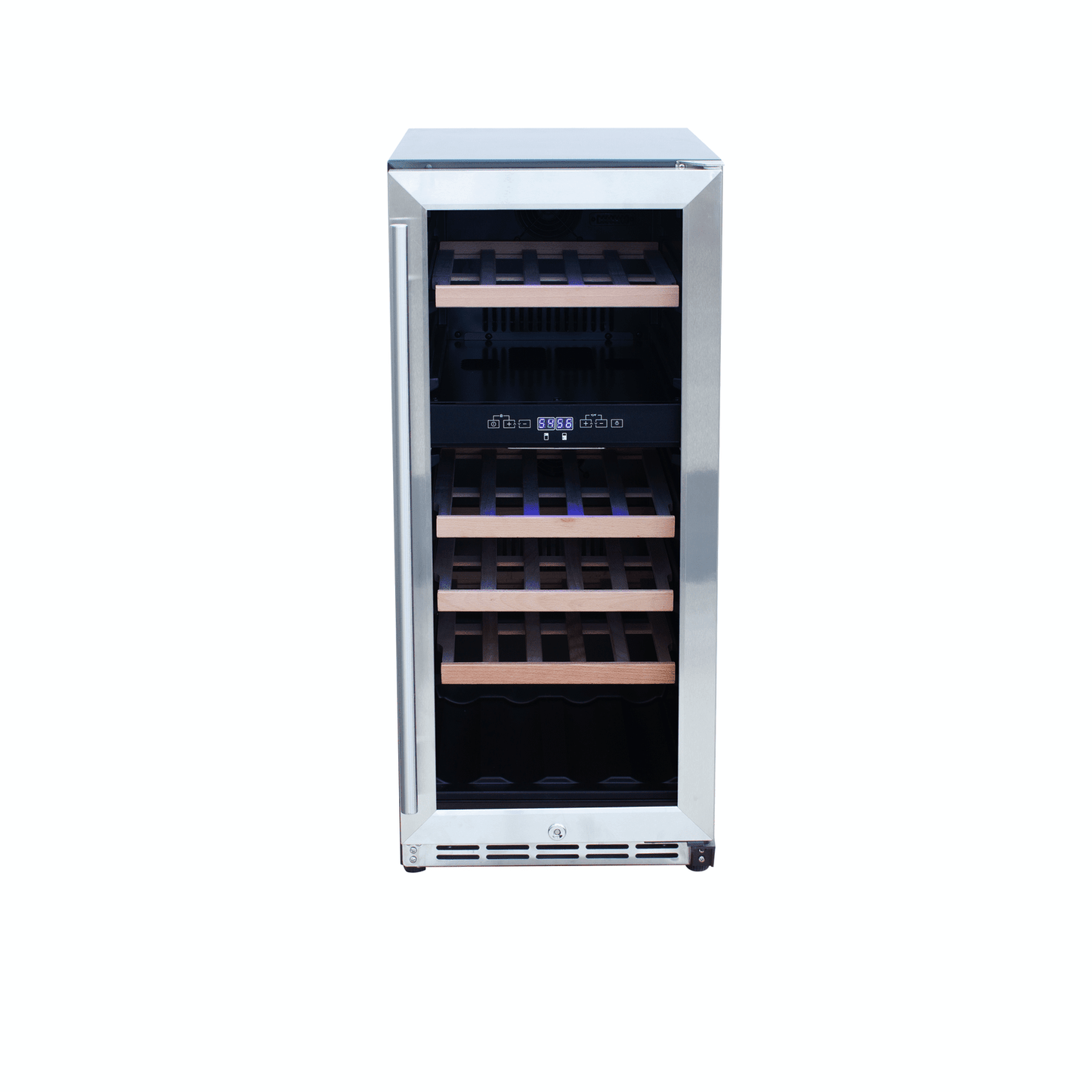 Summerset 15 Inch 3.2C Outdoor Rated Dual Zone Wine Cooler SSRFR-15WD