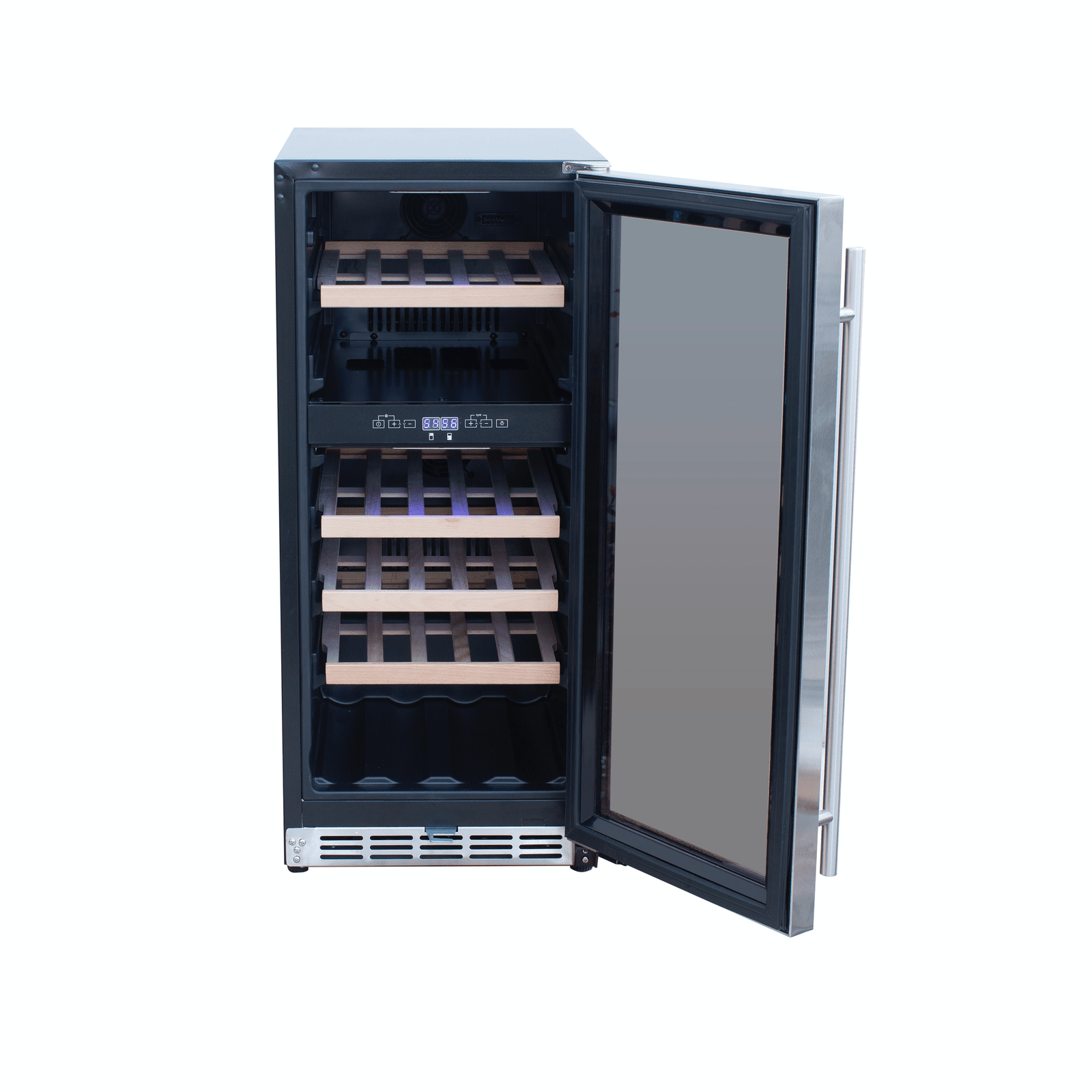 Summerset 15 Inch 3.2C Outdoor Rated Dual Zone Wine Cooler SSRFR-15WD