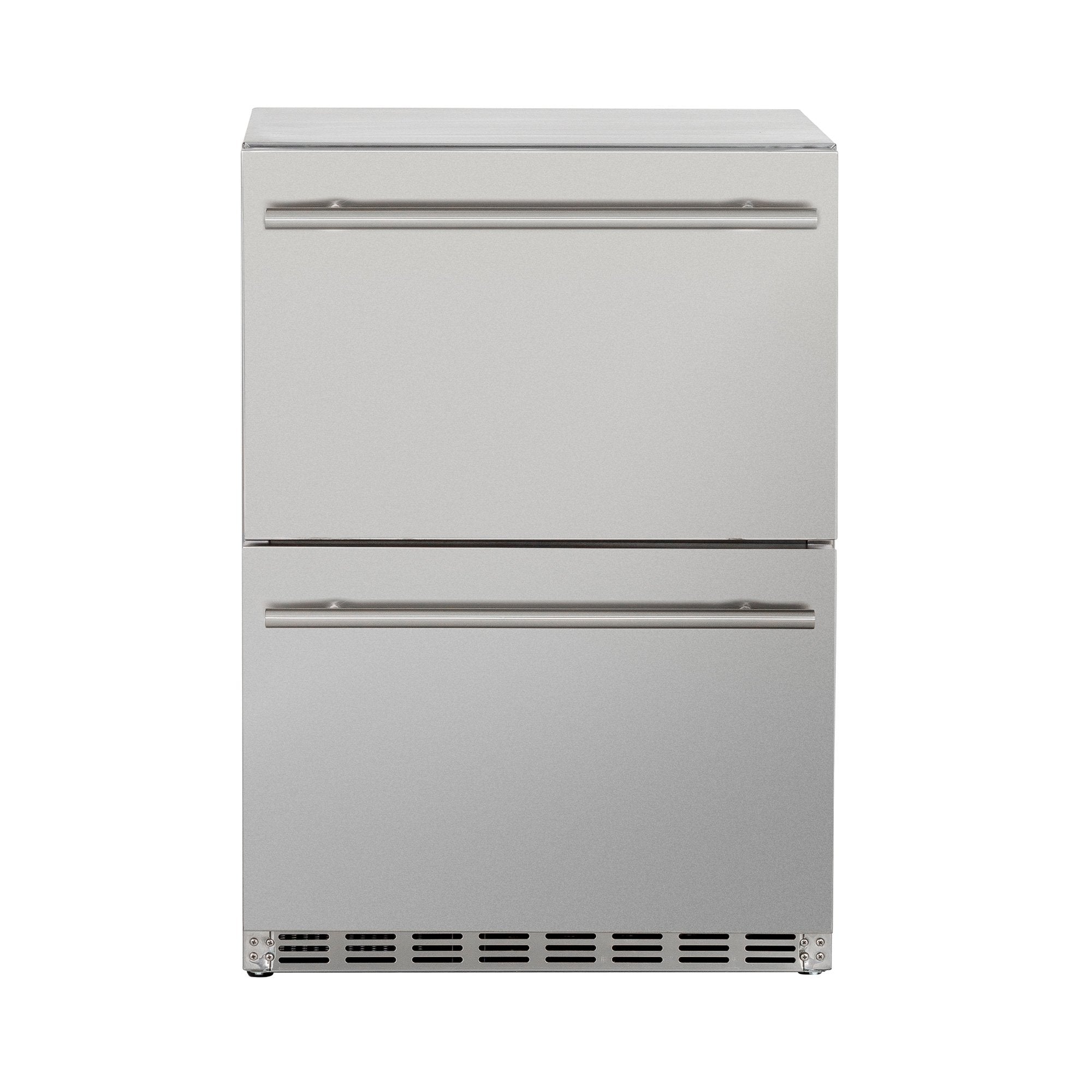 Summerset 24 Inch 5.3c Deluxe Outdoor Rated 2-Drawer Refrigerator SSRFR-24DR2