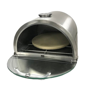 Mont Alpi Stainless Steel Side Burner Pizza Oven MASBP
