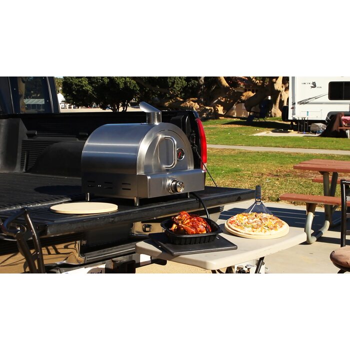Mont Alpi Portable Table Top Stainless Steel Pizza Oven MAPZ-SS