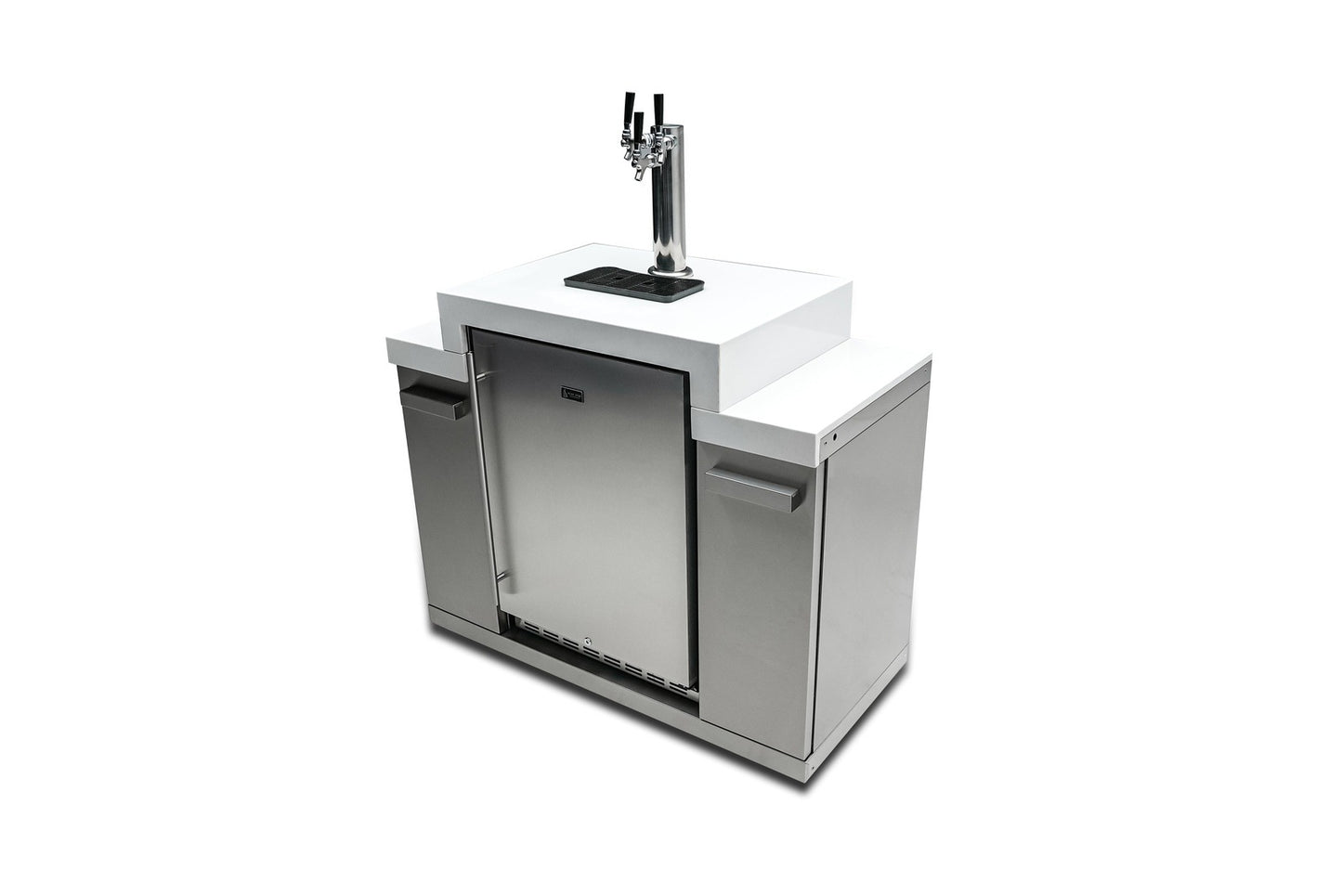 Mont Alpi Outdoor Keg-Center, Kegerator, Beer Cooler with 3 Taps / MA-KEG