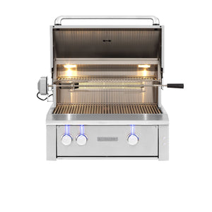 Summerset Alturi 30 inch Built-in Grill with Stainless Steel 304 Main Burners & Rotisserie Back Burner ALT30T