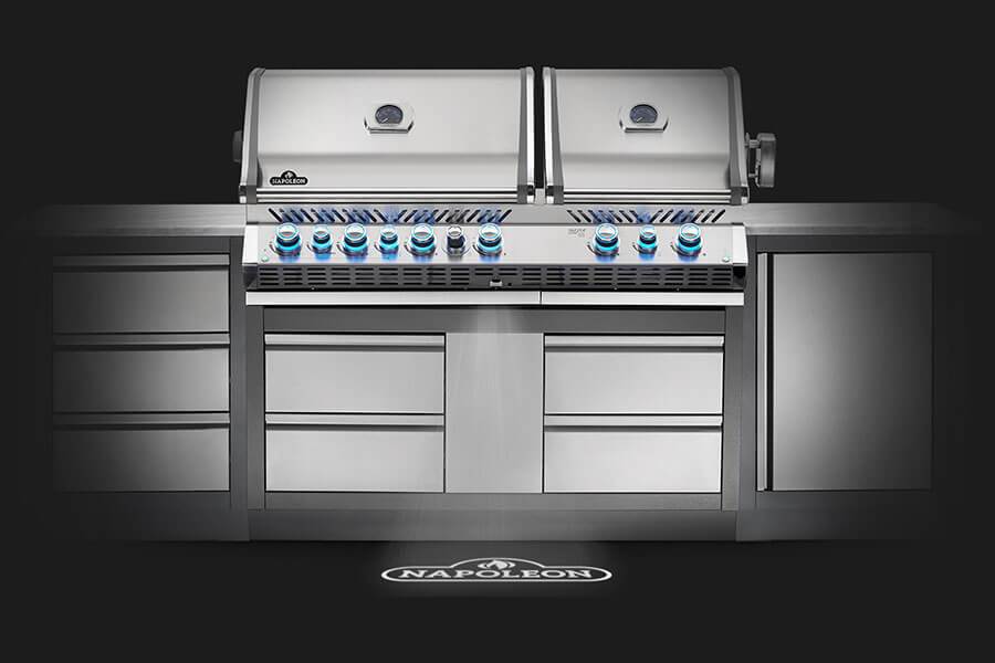 Napoleon BUILT-IN PRESTIGE PRO™ 825 RBI Infrared Bottom & Rear Burners