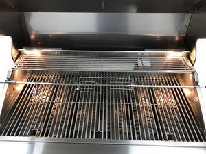 Mont Alpi 805 Built In 44 Inch Grill with Six Burners, Natural Gas and Propane Ready
