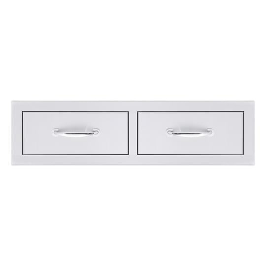 Summerset Professional Grills 32 inch Double Horizontal Drawer SSDR2-32H