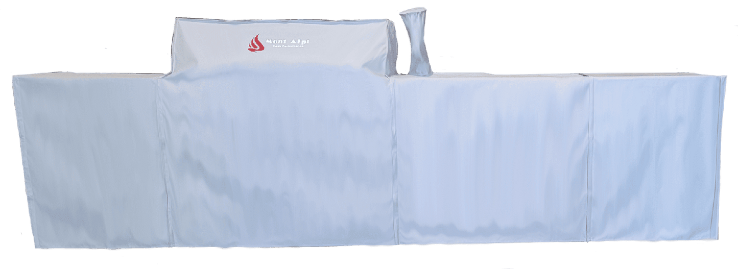 Mont Alpi 805 Island with Beverage Center Cover / Complete Set, Weather Resistant - COVSET805