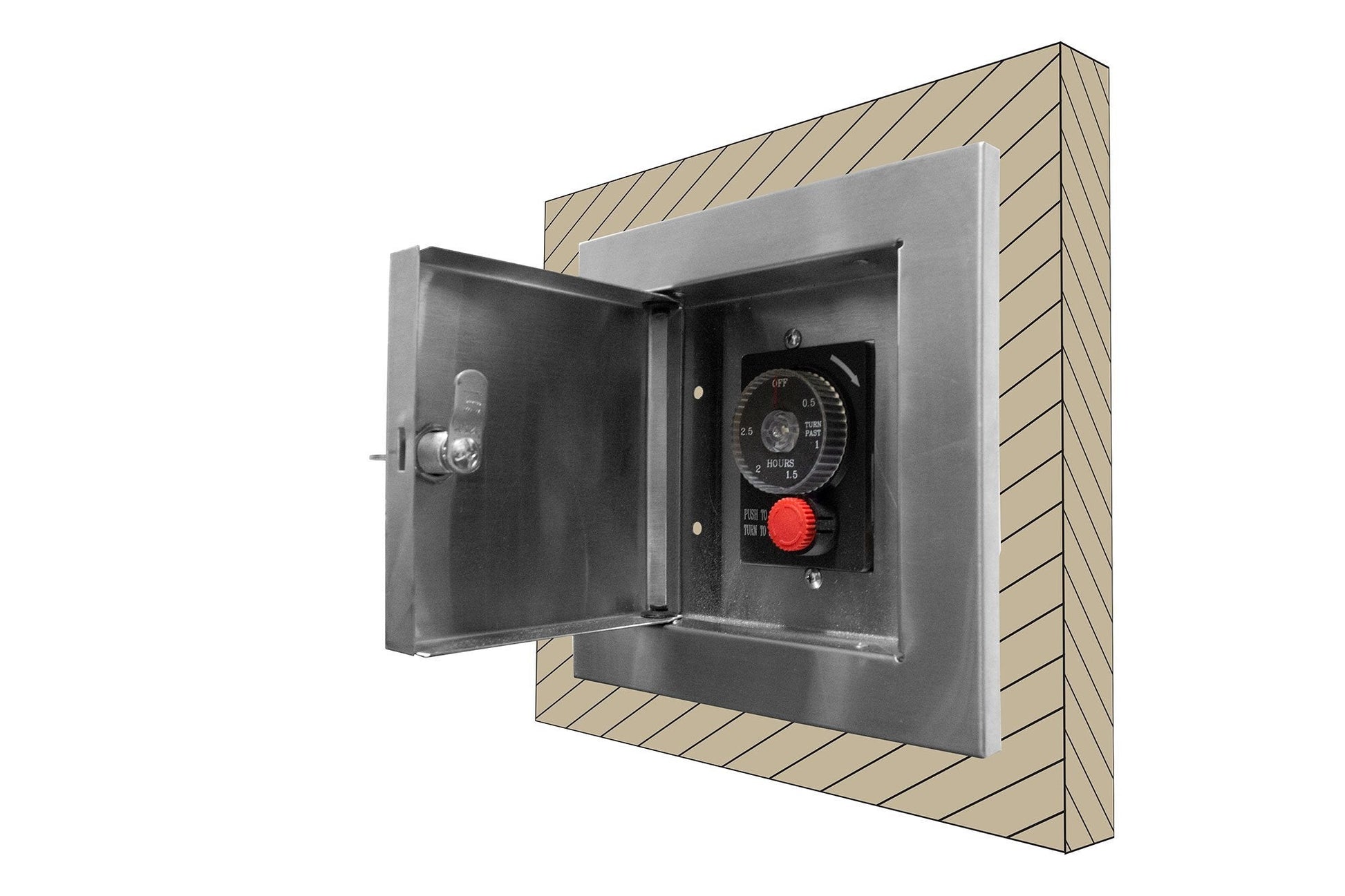Summerset ESTOP LC Gas Timer Locking Cabinet ESTOP-LC-KIT