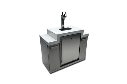 Mont Alpi Outdoor Keg-Center, Kegerator, Beer Cooler with 3 Taps / MA-KEG