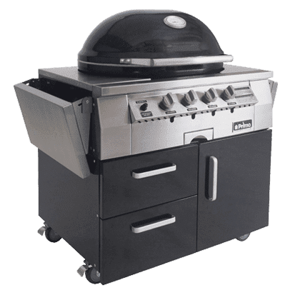 Primo Ceramic Grills X-Large Gas Primo Grill, Head Only for Built Ins