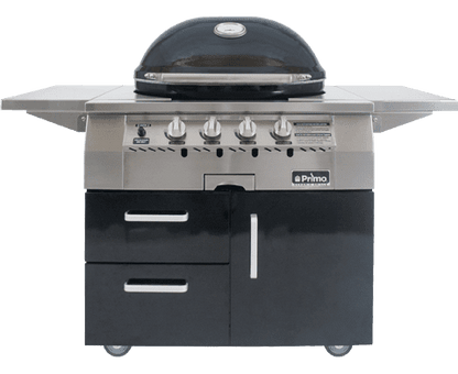 Primo Ceramic Grills X-Large Gas Primo Grill, Head Only for Built Ins