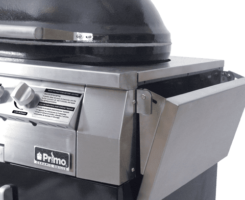 Primo Ceramic Grills X-Large Gas Primo Grill, Head Only for Built Ins