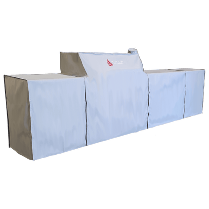 Mont Alpi 805 Island with Beverage Center Cover / Complete Set, Weather Resistant - COVSET805