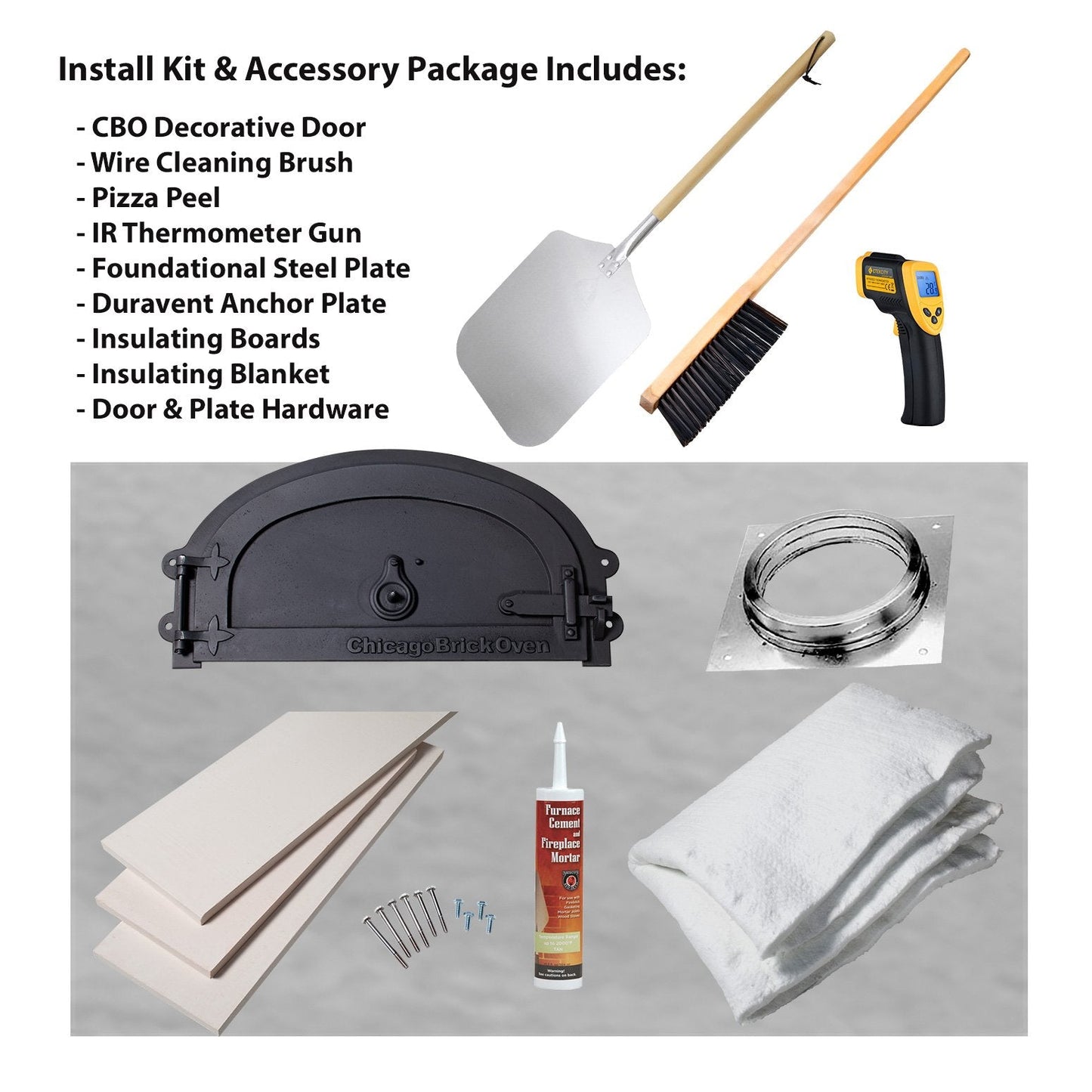 Chicago Brick Oven 750 DIY Kit Wood Fired Pizza Oven