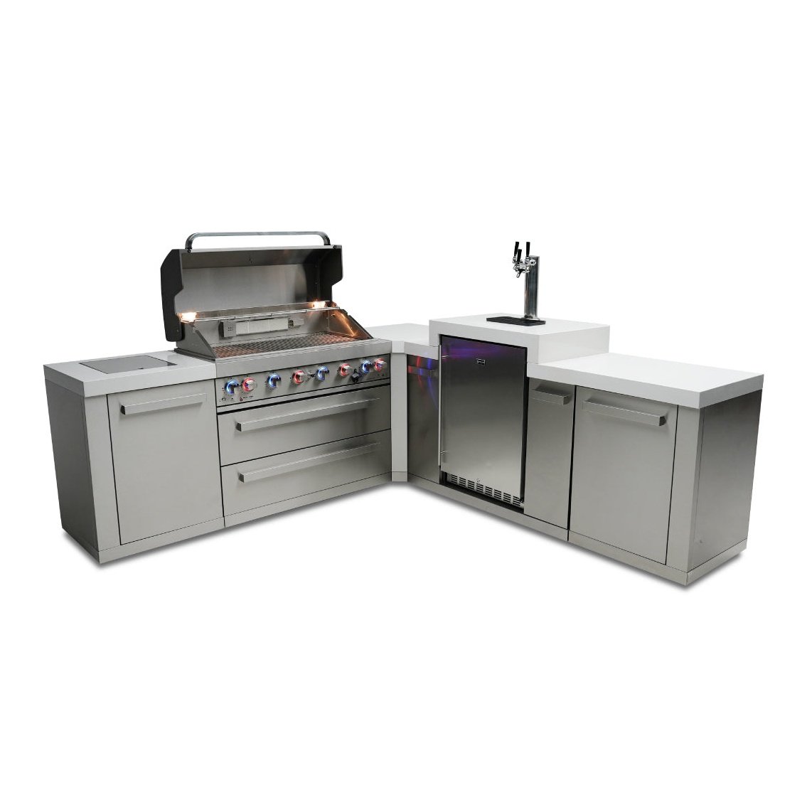 Mont Alpi 805 L-Shaped Island with Kegerator