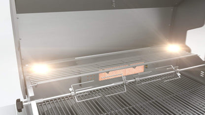 Mont Alpi 400 U-Shaped Deluxe Island with 4-Burner Grill, 2 Infrared Burners, Stainless Steel - MAi400-D45