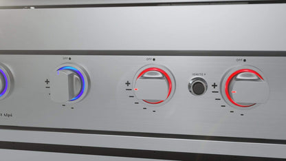 Mont Alpi 805 Deluxe Island with Beverage Center, Two Fridges, 6-Burner Grill and More - MAi805-DBEVFC