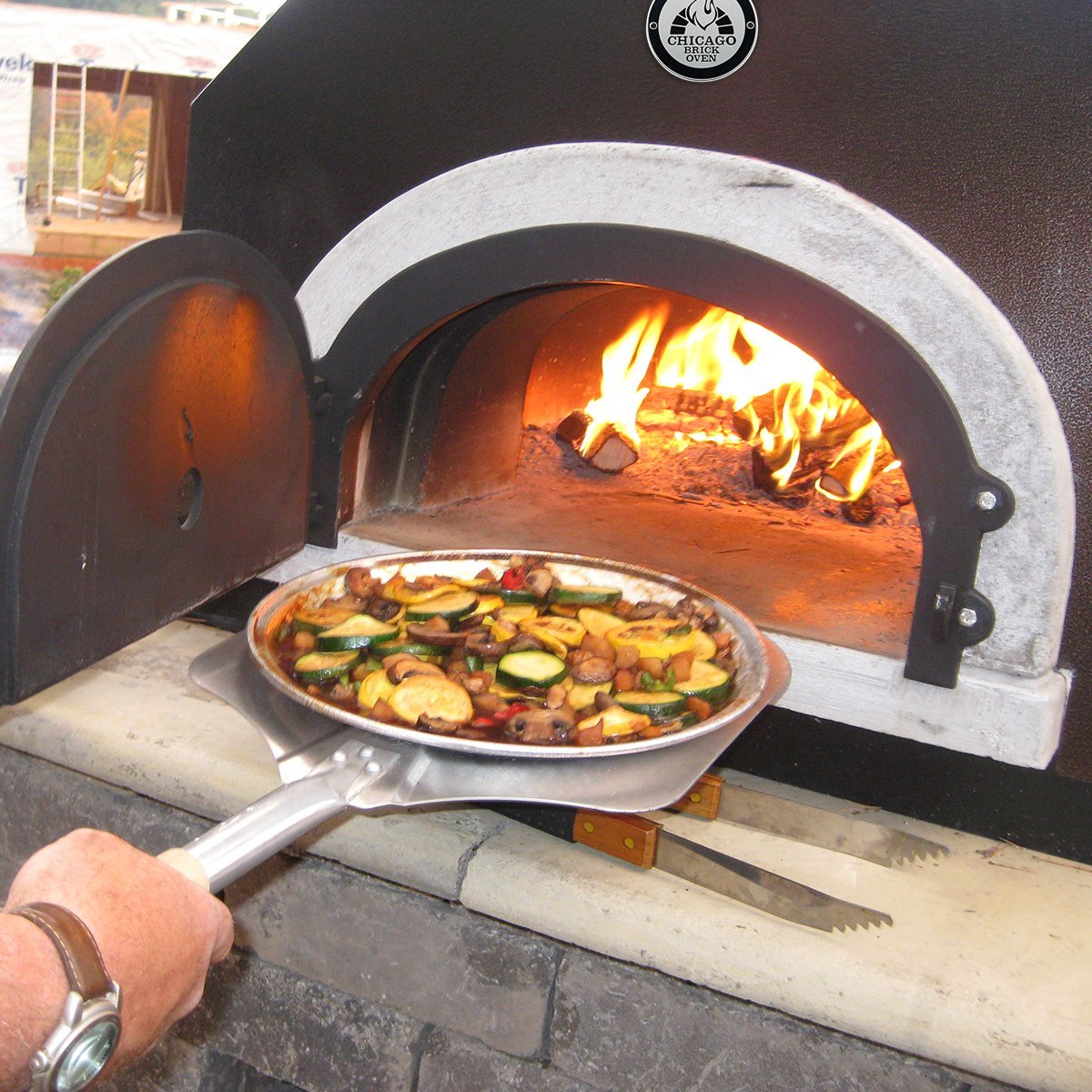 Chicago Brick Oven CBO 750 Countertop Wood Fired Pizza Oven