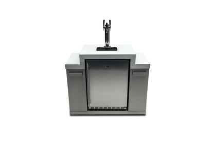 Mont Alpi Outdoor Keg-Center, Kegerator, Beer Cooler with 3 Taps / MA-KEG