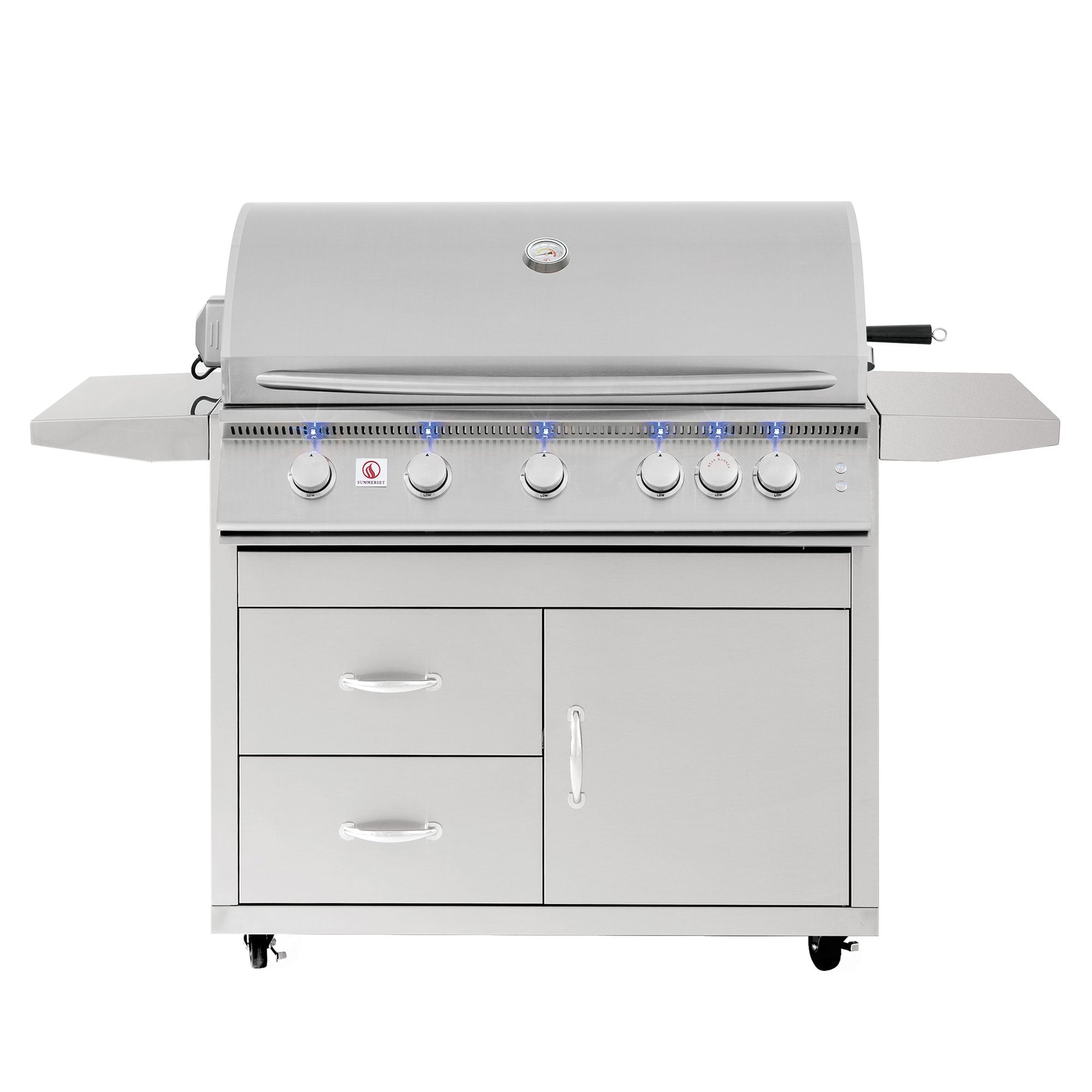 Summerset Sizzler Pro 40 Inch Freestanding Grill with Cart CART-SIZ40-DC