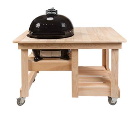 Primo Ceramic Grills Countertop Cypress Grill Table