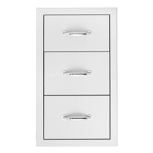 Summerset Professional Grills 17 inch Triple Drawer SSDR3-17