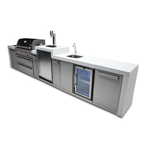 Mont Alpi 805 15-Foot Deluxe Island with a Kegerator and a Beverage Center